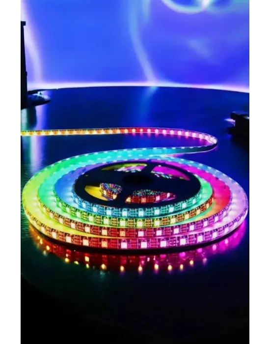 Smart Şerit Led Tv Arkası Renkli Kumandalı 10 Metre