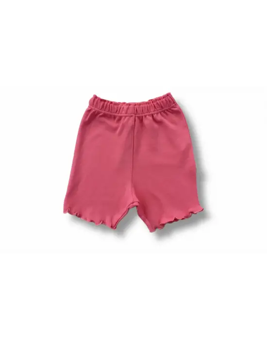 Omarı Bandanalı Kız Bebek Takımı - Pudra Seçeneğiyle