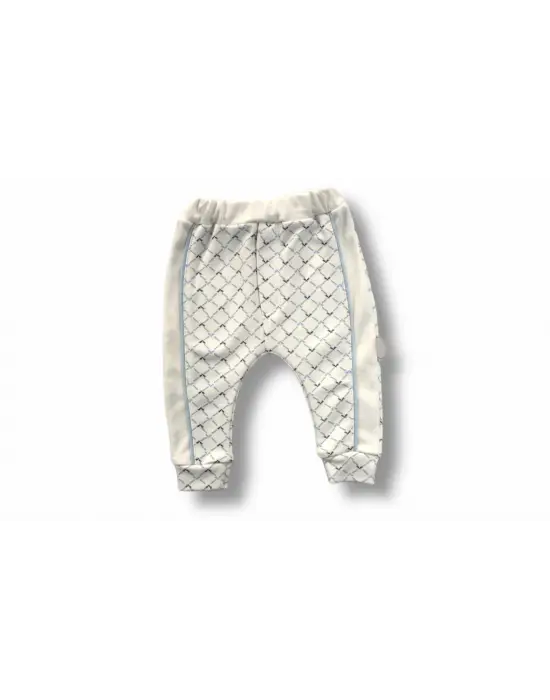 Omarı Camping Temalı Uzun Kollu Erkek Bebek Takımı 3lü Set Ekru