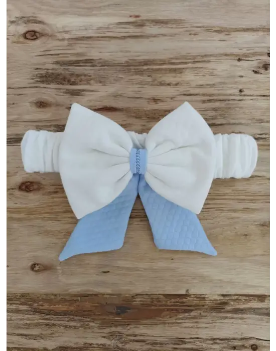 Omarı My Prince Taç Nakışlı Delüks Yenidoğan Bebek Battaniyesi - Mavi