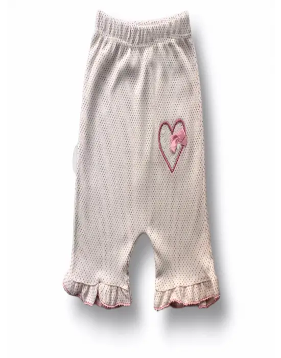 Omarı Bebeğiniz İçin Şık ve Rahat 3lü Kız Bebek Takımı Ekru