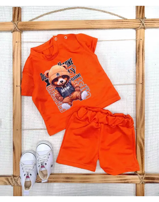 Omarı Bebek Erkek 2li Tişört Takımı