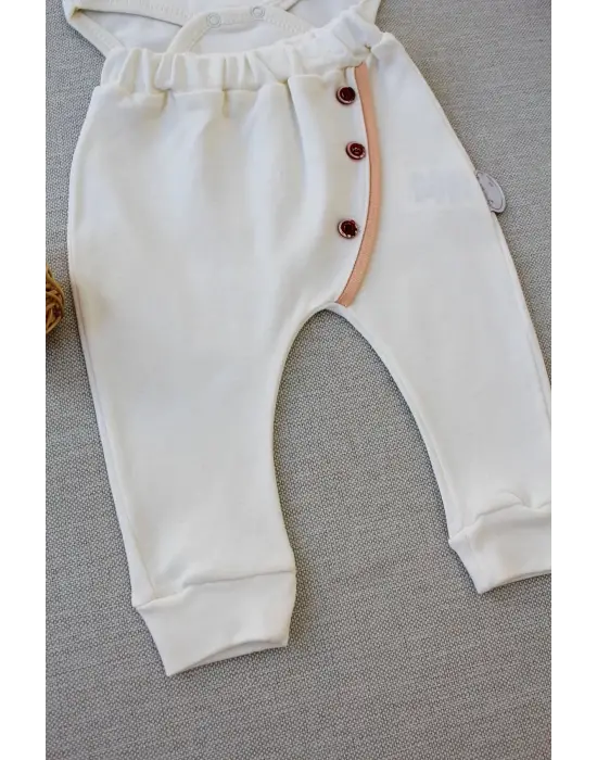 Omarı Şarkıcı Kuşlar Nakışlı Bebek Takımı