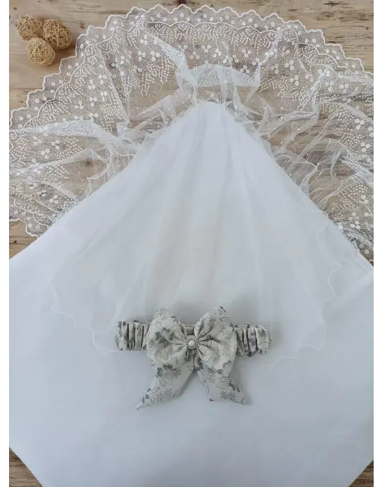 Omarı Yenidoğan Gül Sedefli Taş Fiyonk Kumru Kundak Bebek Battaniyesi