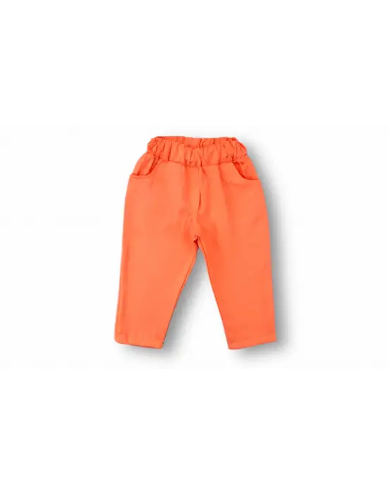 Omarı Anadolu Çiçeği Nakışlı Kısa Kollu Kız Bebek Takımı