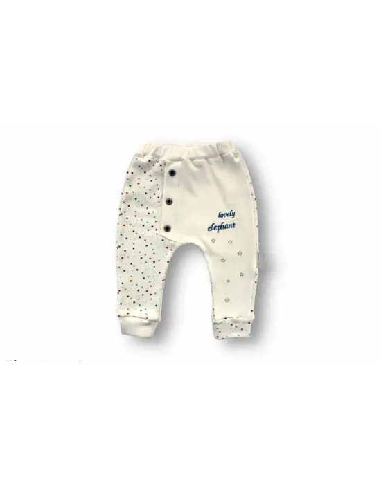 Omarı Nakışlı Kutup Yıldızı Uzun Kollu Bebek Takımı