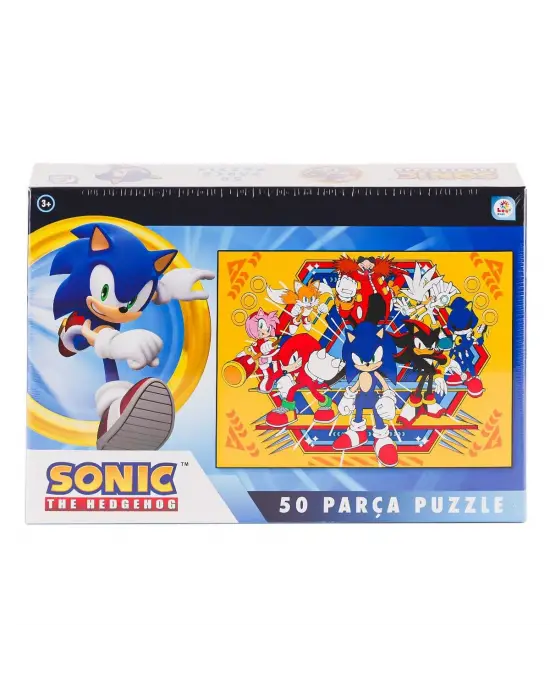 SO0051 Sonic 50 Parça Puzzle -Laçokids