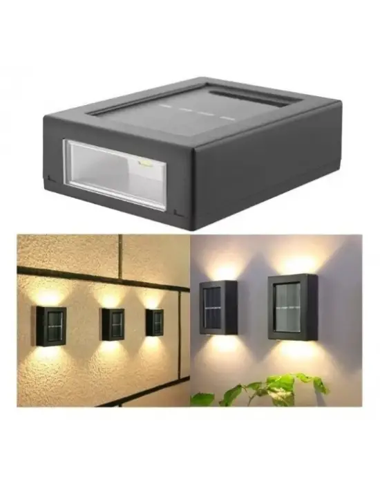 Solar 4 Ledli Duvar Aydınlatması