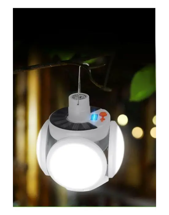 Solar 5 Kanatlı Kamp Lambası