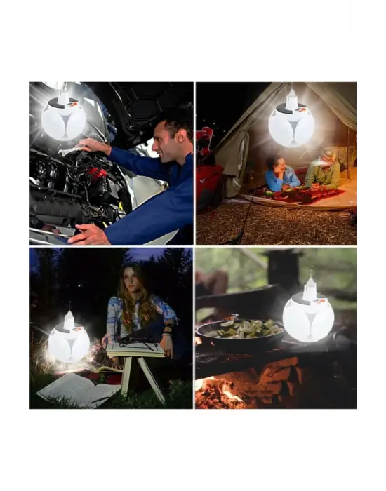 Solar 5 Kanatlı Kamp Lambası