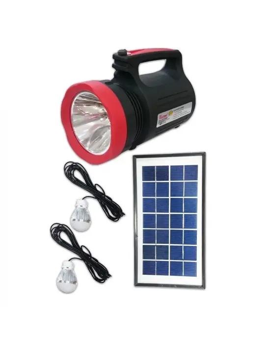 Solar Güneş Enerjili Fener Işıldak Led Ampül  Wt-315