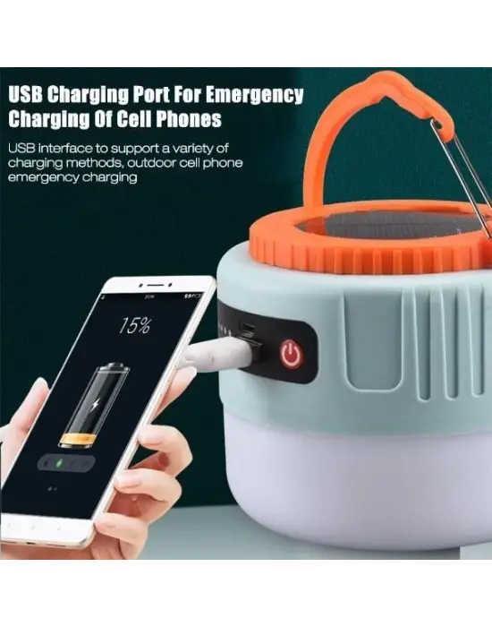 Solar Led Kamp Lambası