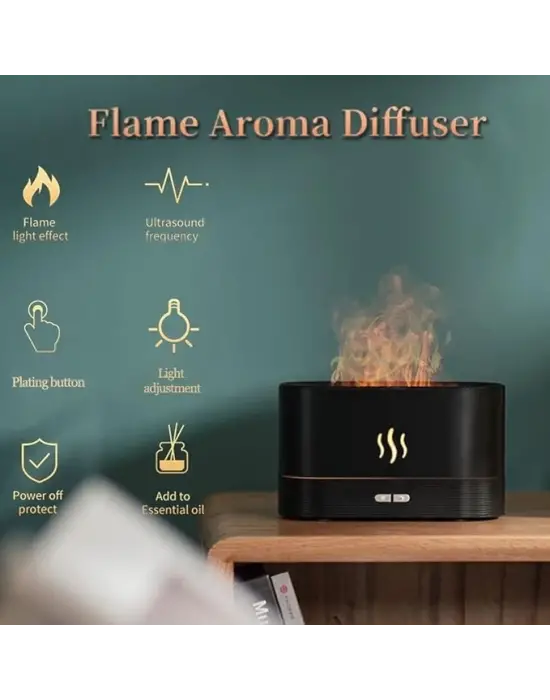 Şömine Tasarımlı Hava Nemlendirici