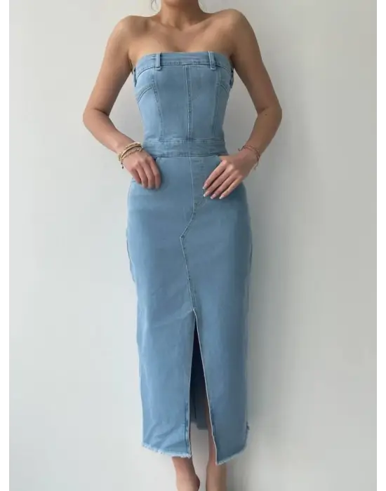 Sonic Straplez Elbise