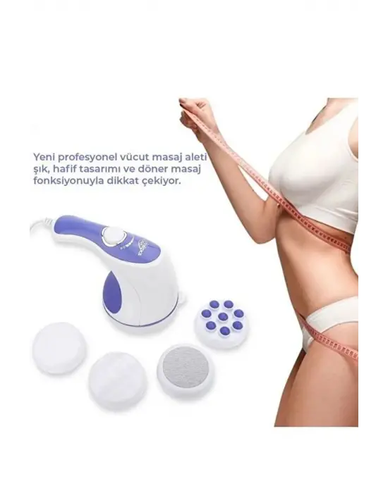 sonx Super Tone Çok Fonksiyonlu 5 Başlıklı Masaj Aleti