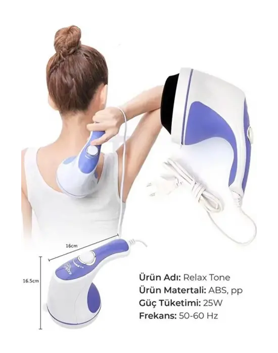 sonx Super Tone Çok Fonksiyonlu 5 Başlıklı Masaj Aleti