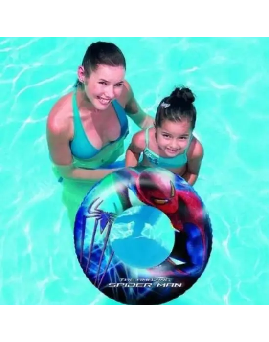 Omarı Spider-Man Lisanslı Simit Yüzme Çemberi