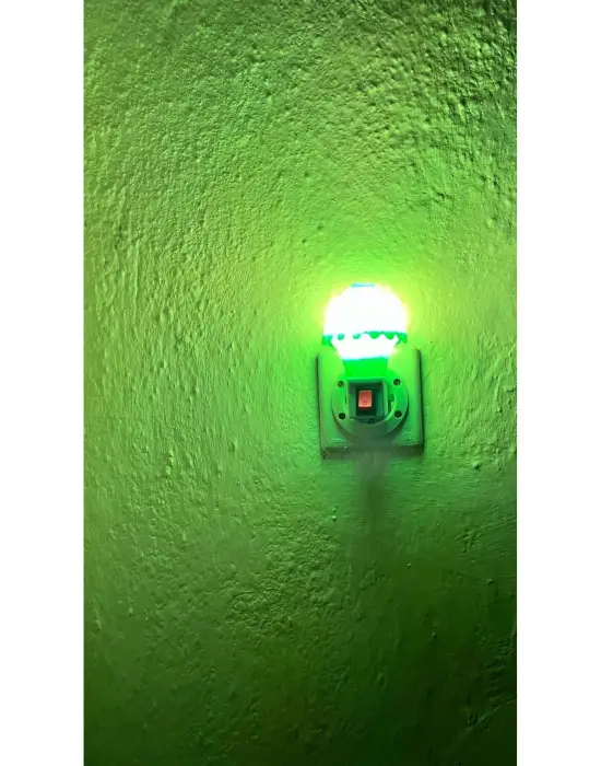 Omarı Renk Değiştiren Gece Lambası