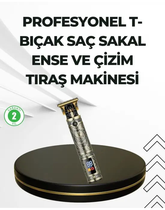 Su Geçirmez Daling Saç Ve Sakal Tıraş Makinesi