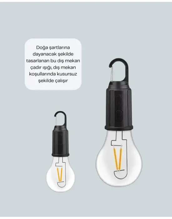 Su Geçirmez Dış Mekan Led Çadır Işığı