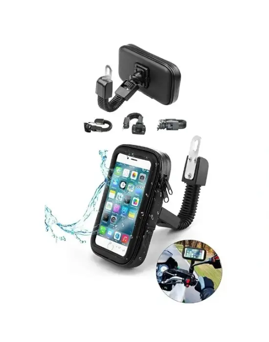 Su Geçirmez Motosiklet Telefon Tutucu