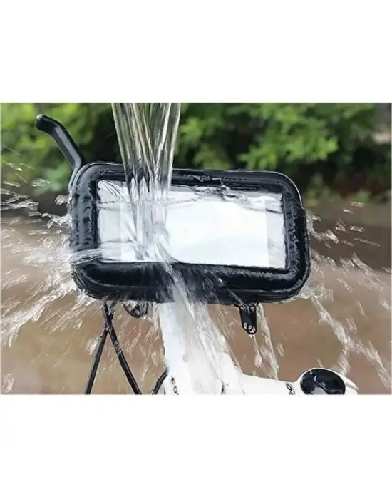Su Geçirmez Motosiklet Telefon Tutucu