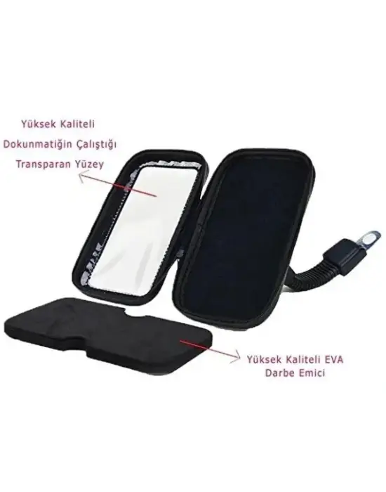 Su Geçirmez Motosiklet Telefon Tutucu