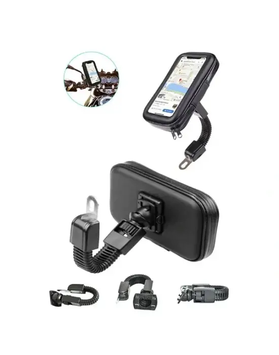 Su Geçirmez Motosiklet Telefon Tutucu
