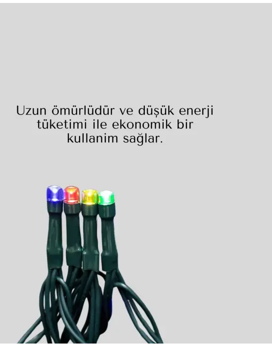 Su Geçirmez Pil Çalışan Led Perde Işık – İç Ve Dış Mekan