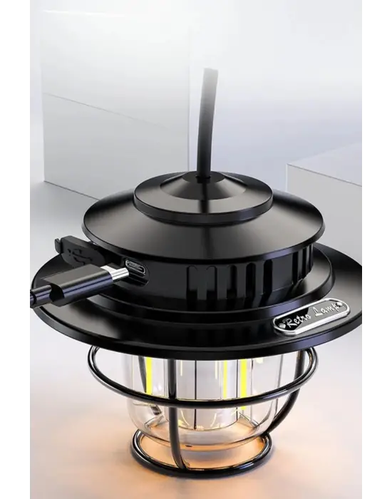 Omarı Su Geçirmez Taşınabilir Retro Led Kamp Feneri