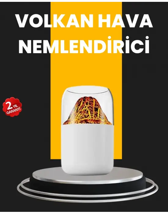 Su Hazneli Led Işıklı Aromaterapi Difüzörü