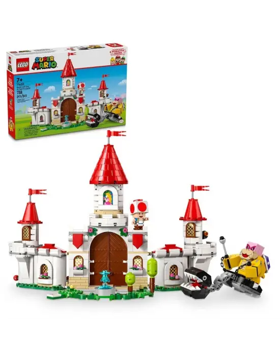 Omarı Super Mario Peachin Kalesinde Savaş Seti Parça