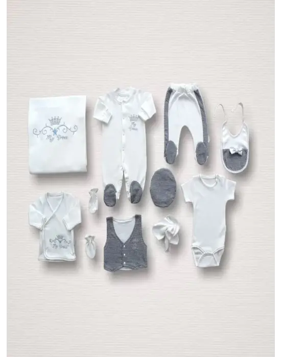 Modern Nakışlı Zıbın Takımı