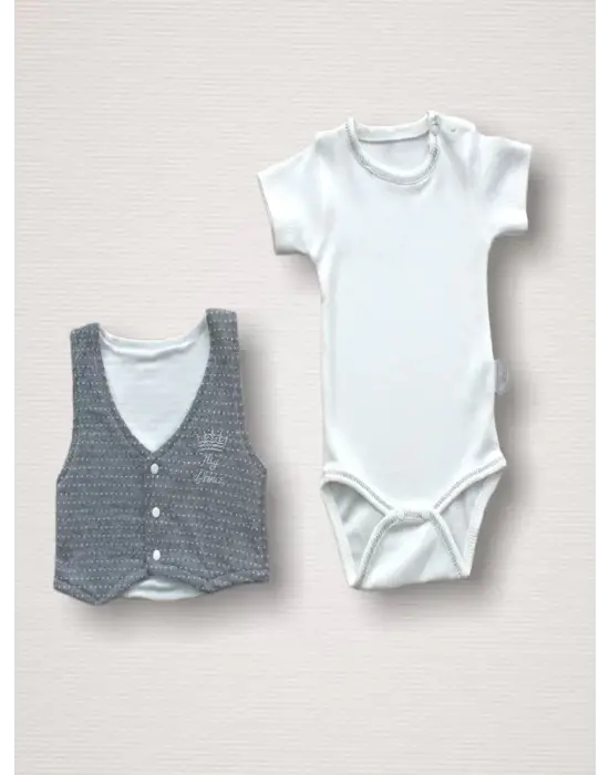 Modern Nakışlı Zıbın Takımı