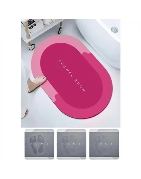 Süper Su Emici Kaymaz Tabanlı Paspas