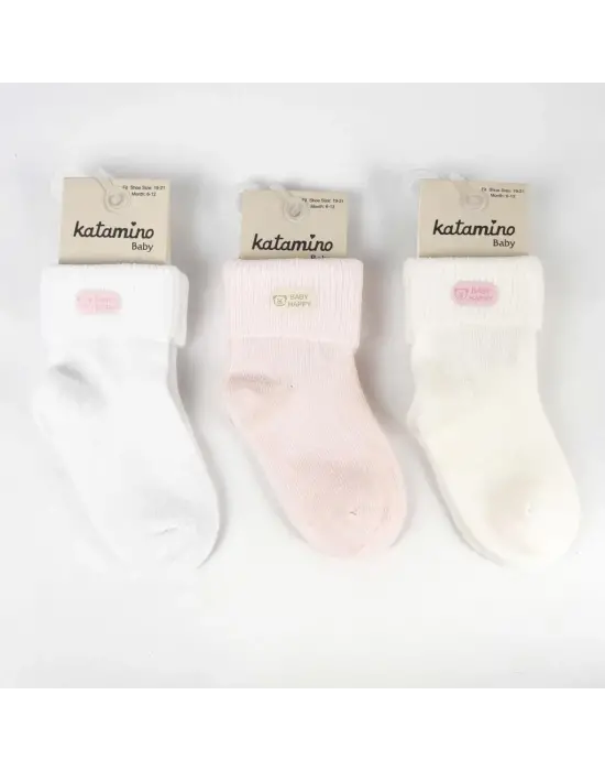 Susam Aks. Kız Bebek Soket Çorap K46340 Asorti