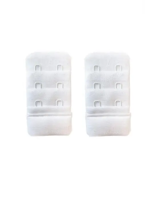 Omarı Agraf Sütyen Uzatma Kopçası 3 Sıra Beyaz