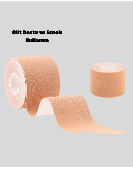 Suya Dayanıklı Görünmez Göğüs Bandı – Pamuklu Ve Esnek Destek Bandı