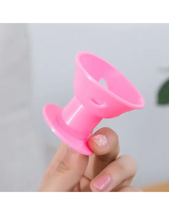 Omarı Yıkanabilir Suya Dayanıklı Silikon Saç Maşası Bigudi