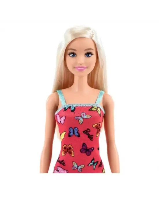 T7439-HBV05 - ŞIK BARBİE - PEMBE ELBİSE