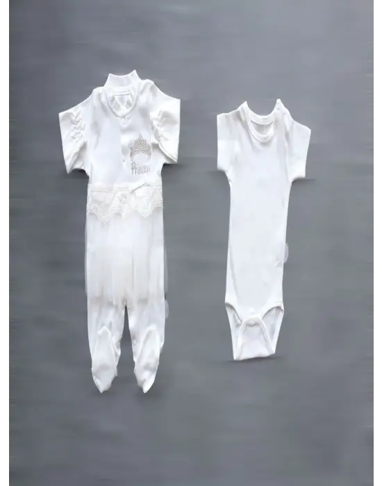 Zarif Nakışlı 10lu Zıbın Takımı