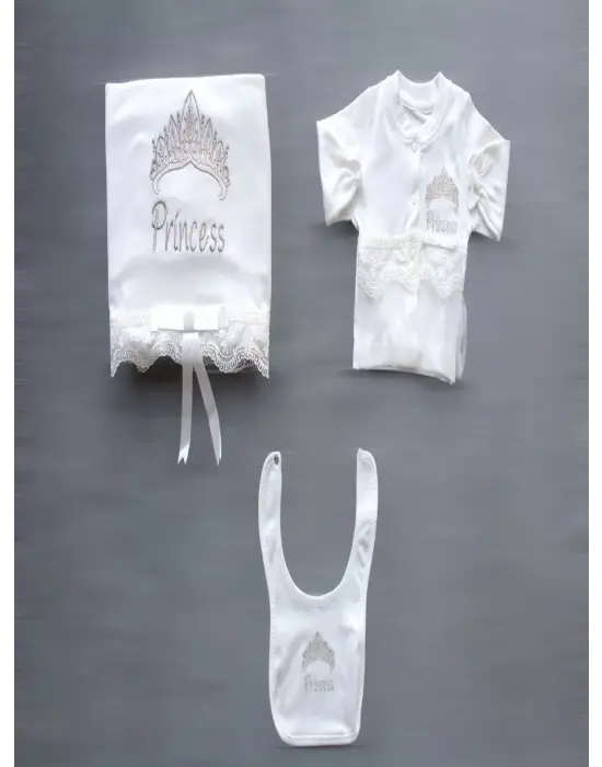 Zarif Nakışlı 10lu Zıbın Takımı