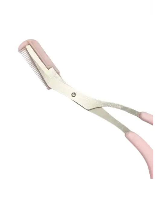 Taraklı Kaş Bıyık Makası Ve Kaş Ustura Seti Kaş Bıyık Tüy Alma Epilasyon Aleti 2li Set