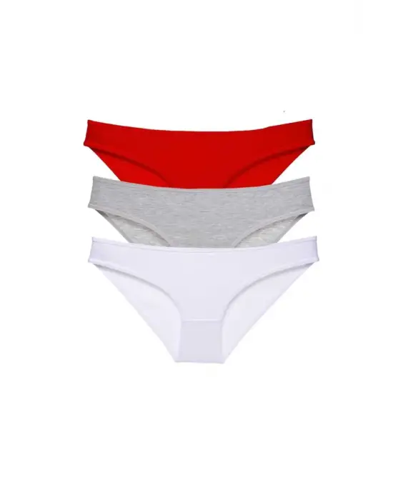 Tarz Likralı Kadın Slip Külot Seti