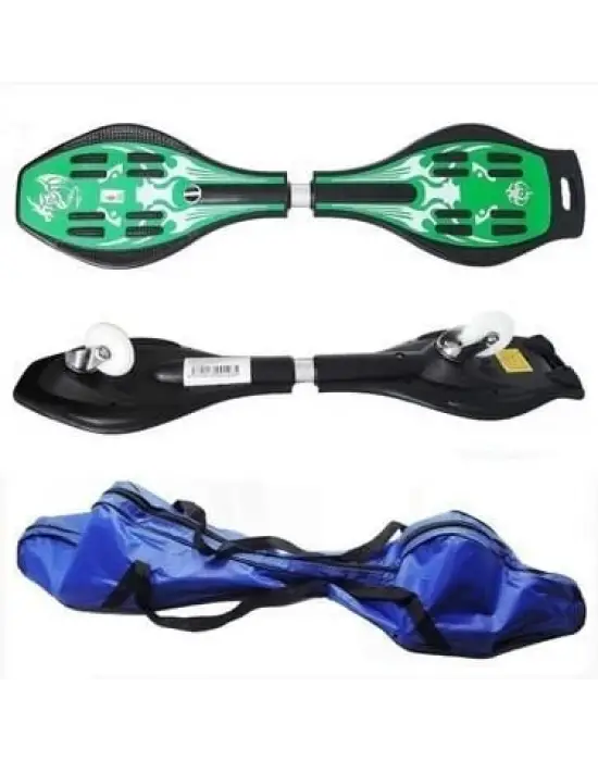 Omarı Işıklı Taşıma Çantalı Şeytan Kaykay - Pratik ve Güvenli