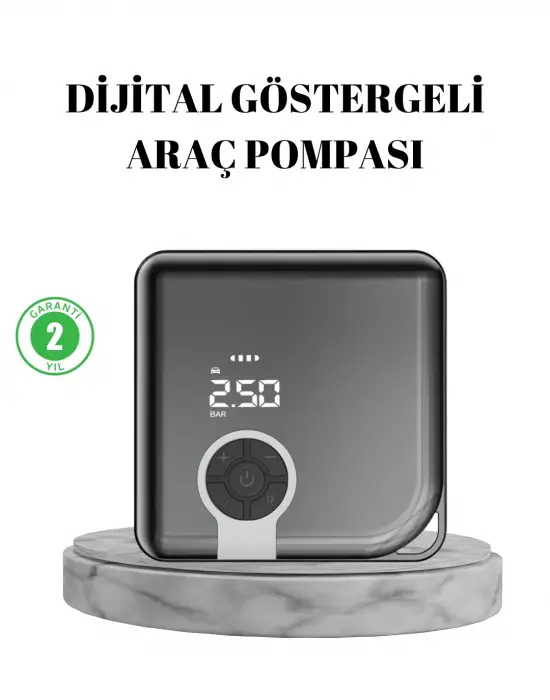 Taşınabilir Akıllı Hava Kompresörü Yüksek Basınç Kapasiteli