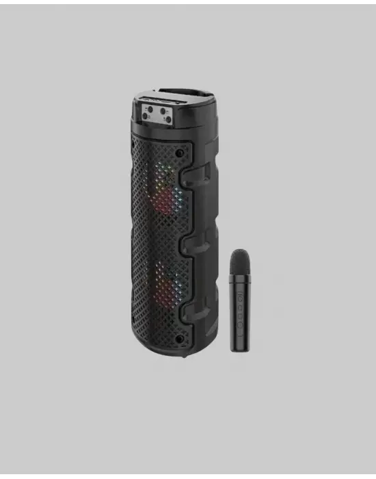 Taşınabilir Bluetooth Hoparlör Çift Sürücü Güçlü Bas Hd Ses Çoklu Bağlantı