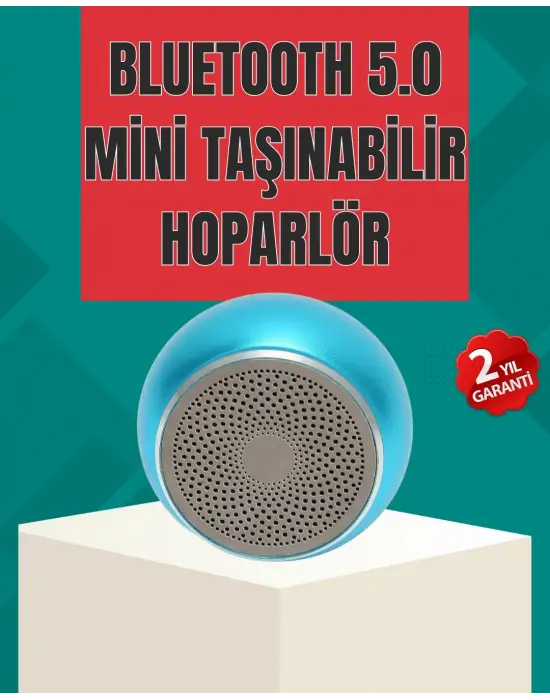 Taşınabilir Bluetooth Hoparlör | Eller Serbest Arama Özellikli