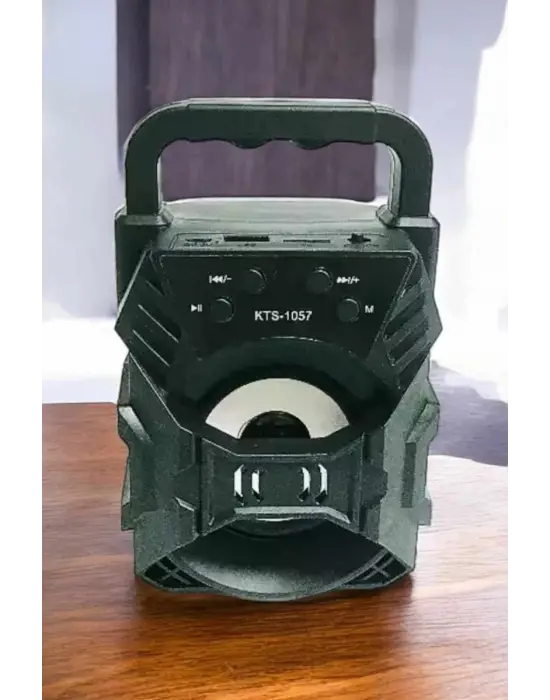 Taşınabilir Bluetooth Hoparlör Led Işıklı Uzun Pil Ömrü