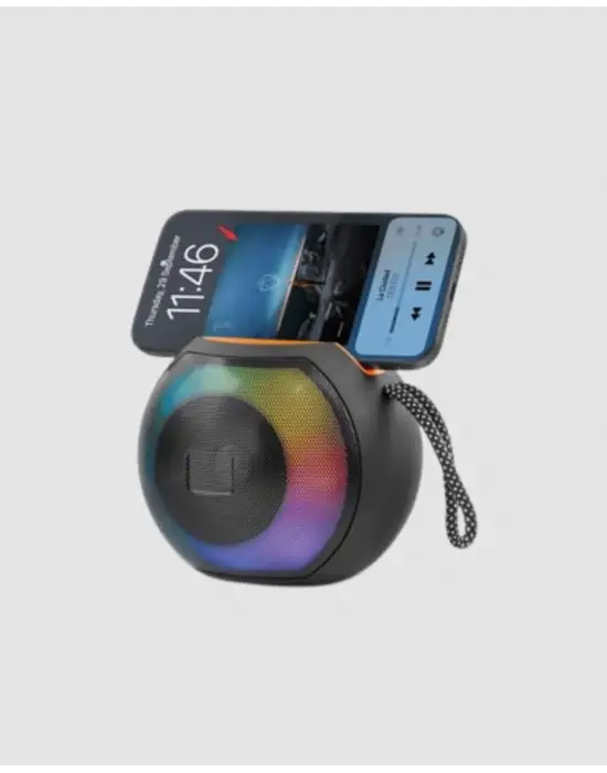 Taşınabilir Bluetooth Hoparlör – Rgb Işıklı, Güçlü Bas Ve 8 Saat Pil Ömrü